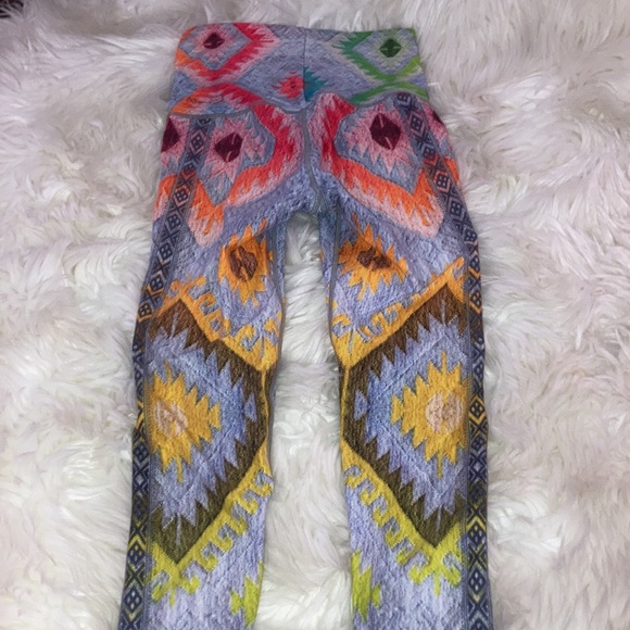 NIYAMA SOL Colorful Aztec Endless Leggings XS - Picture 6 of 8